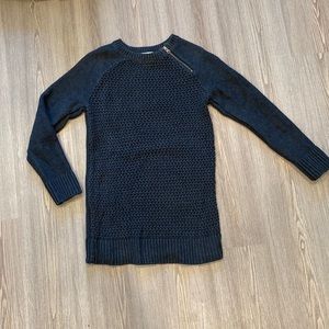 Loft Sweater with Zipper Detail
